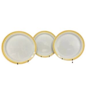 Corelle Yellow and White Dining Set Elegant Dinnerware